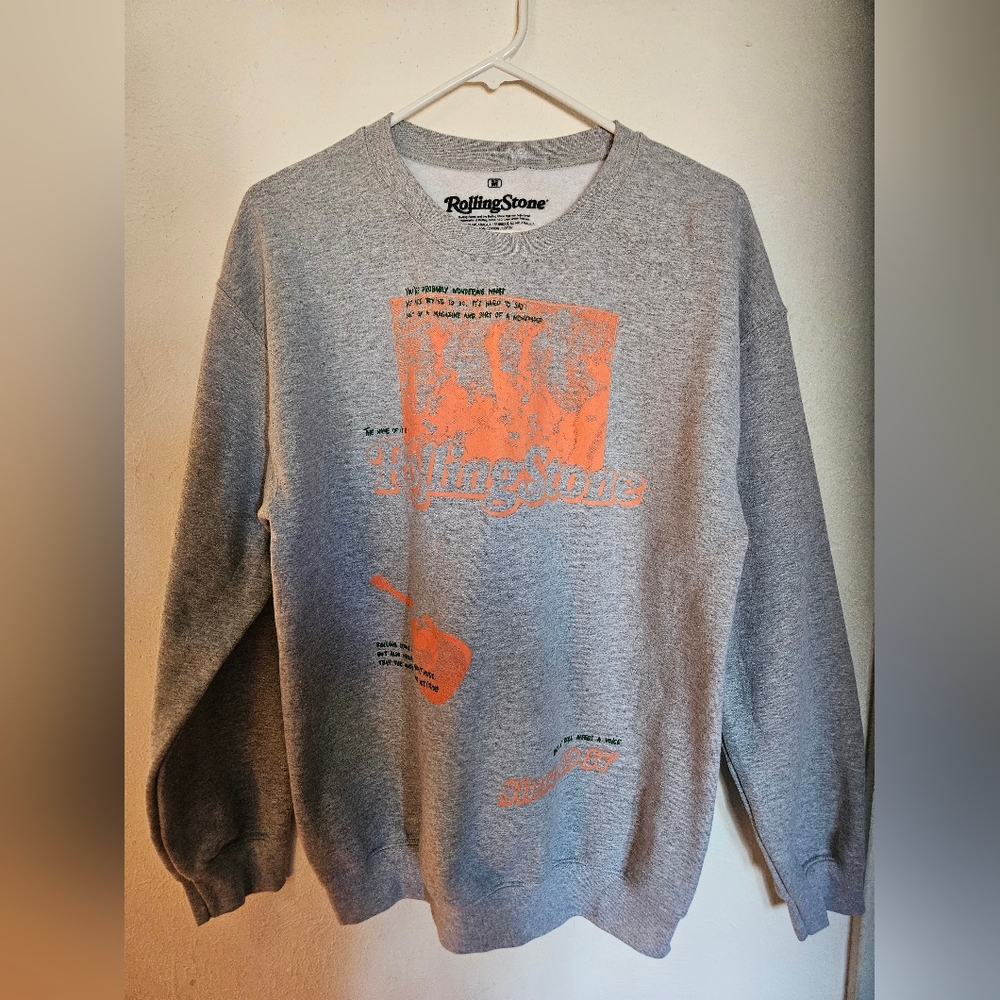 Mens Rolling Stone Sweater